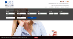 Desktop Screenshot of klee.eu
